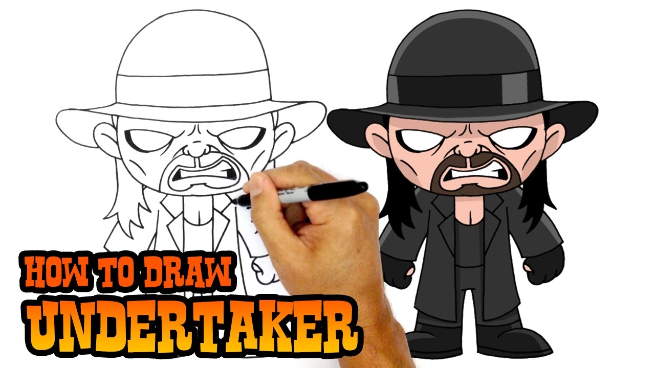 1280x720 How To Draw Undertaker Wwe