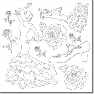 300x300 Decoupage Stamperia 50x50cm