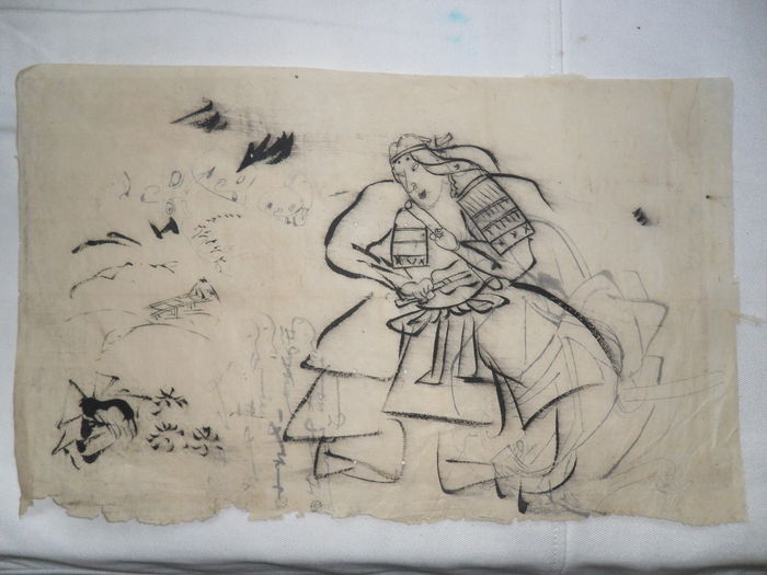 700x525 Sumi E Drawing On Rice Paper