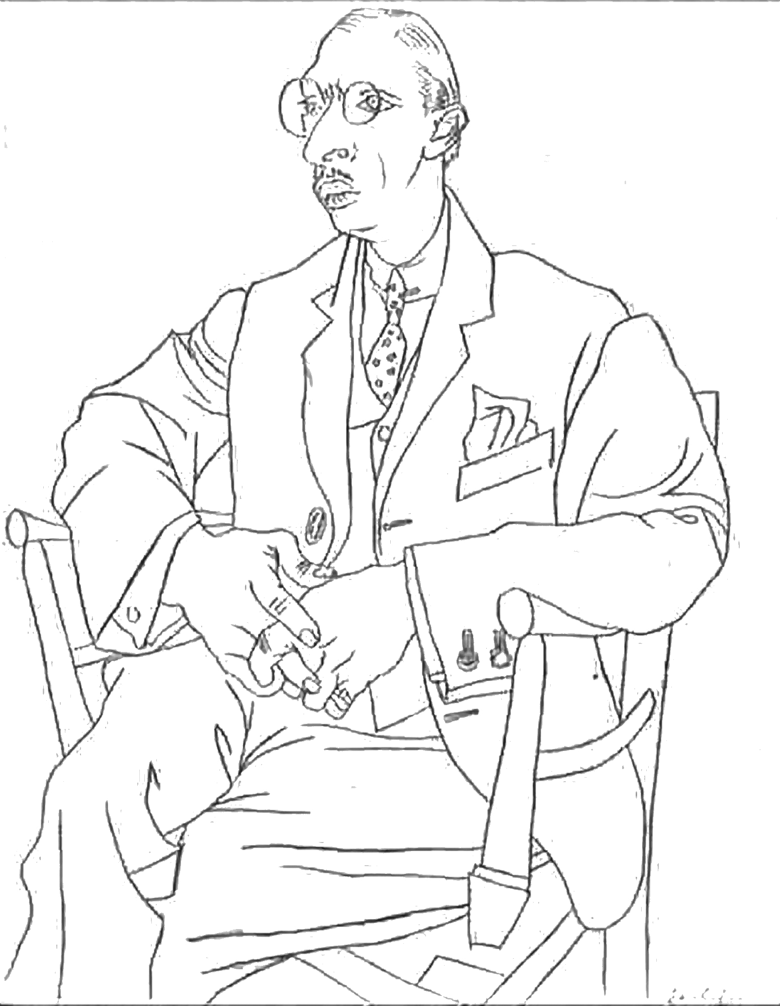 1551x2000 Collection Of Drawing On The Right Side Of The Brain Picasso