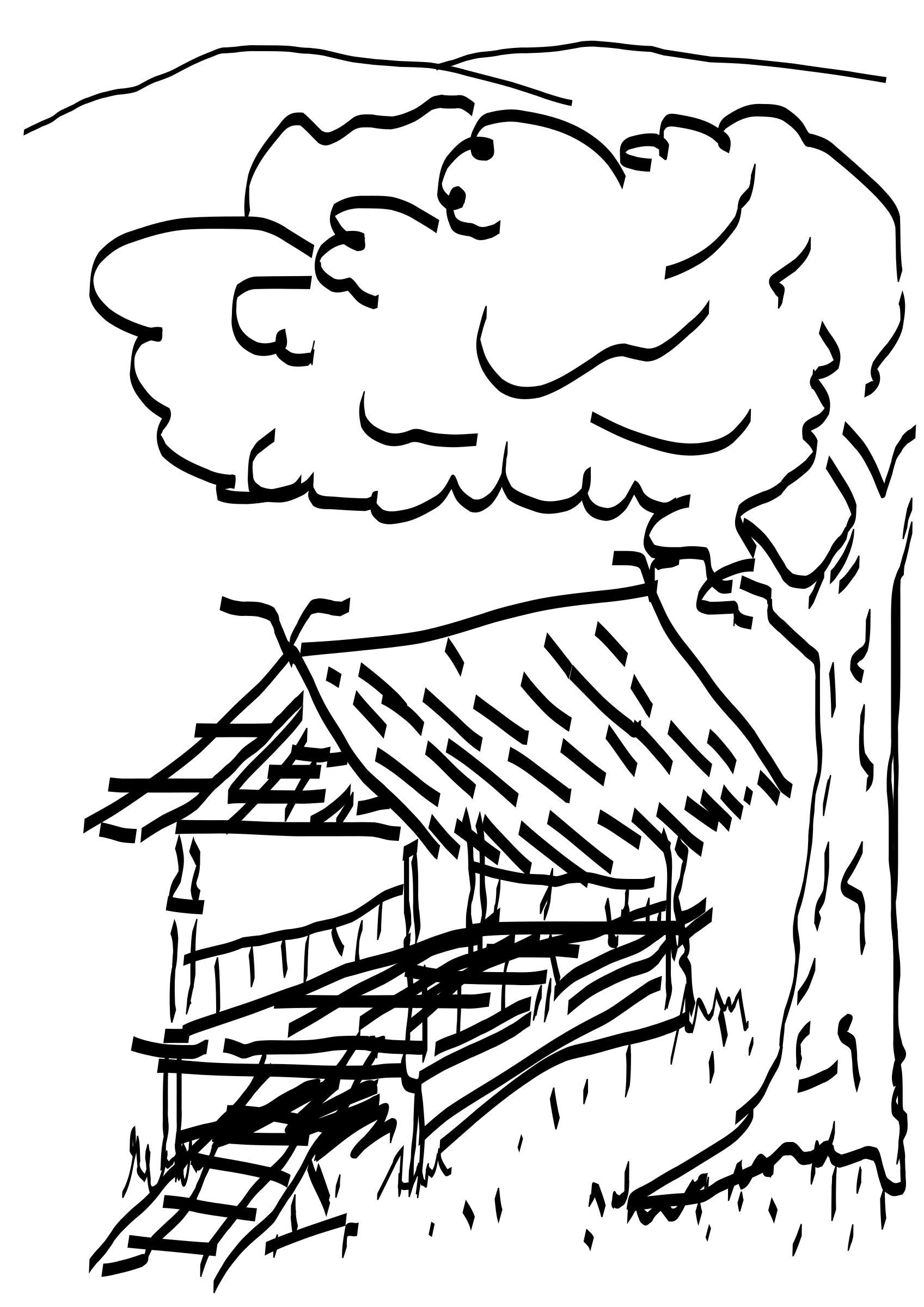 1697x2400 Thai Hut Freehand Icons Png