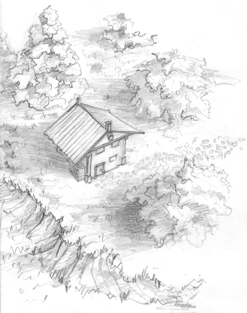 789x1000 A Forest Hut By Headconc