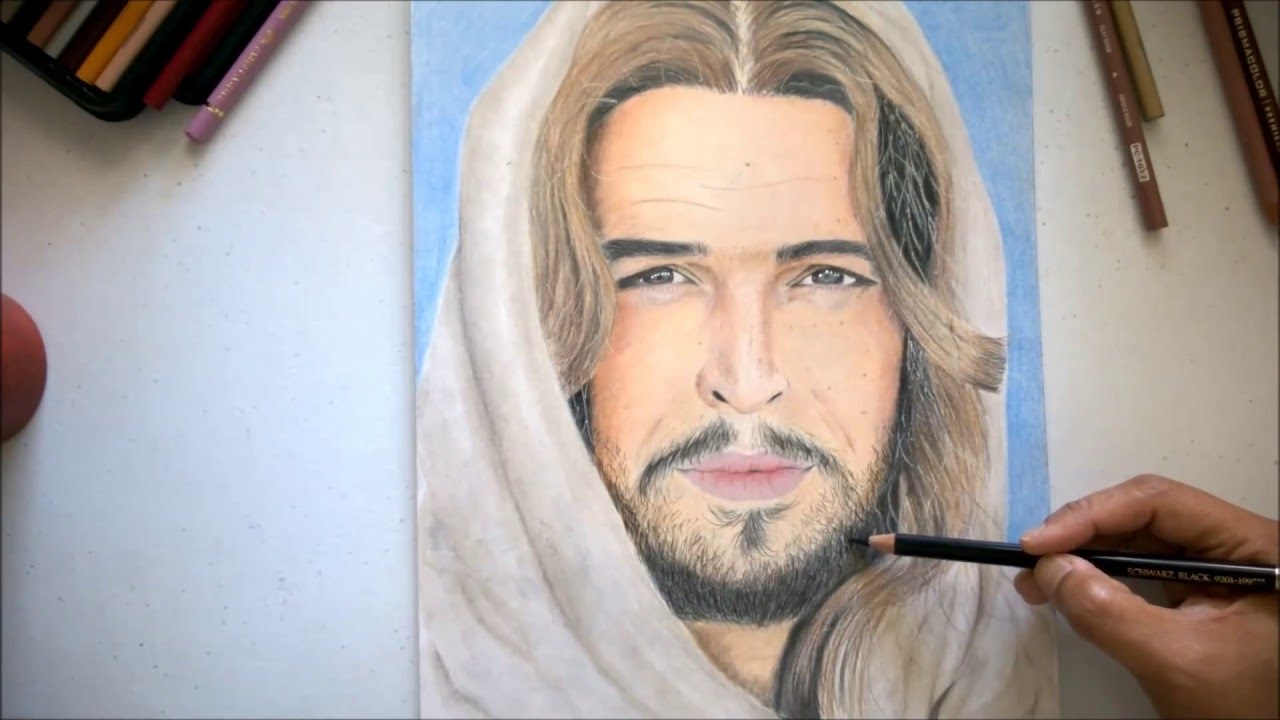 1280x720 Drawing Son Of God Actor As Jesus Christ
