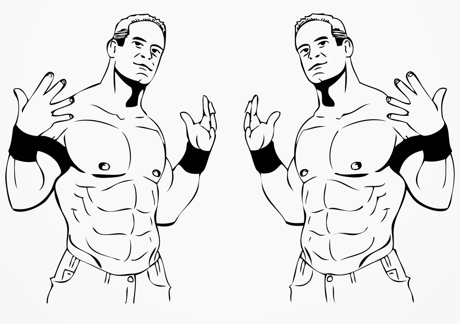 1600x1130 Magic John Cena Coloring Pages Wwe Brock Lesna