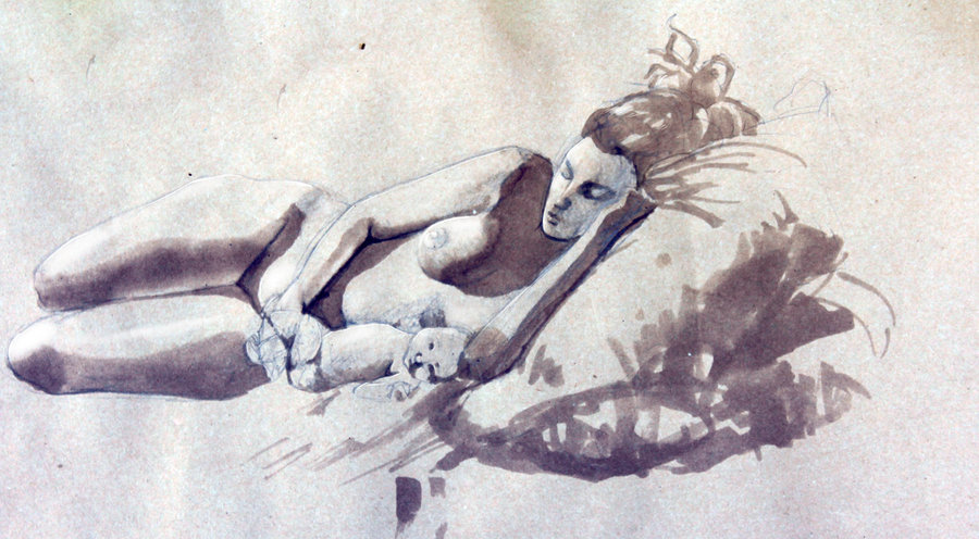 900x496 Life Drawing Mother And Child By Ninykinin