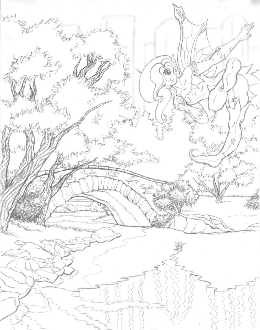 900x1141 Scenery Without Colour