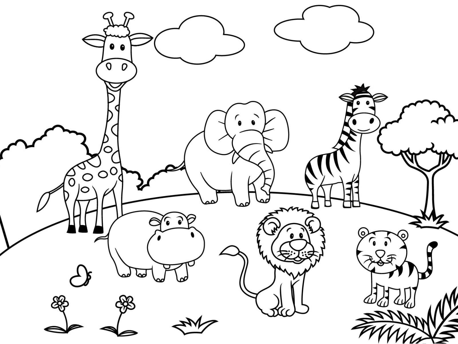 1600x1200 Smart Scenery Coloringges Nature Christmas Scenes Sheets Winter