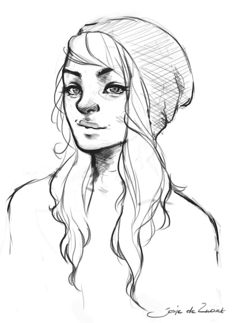 757x1055 How To Draw A Beanie