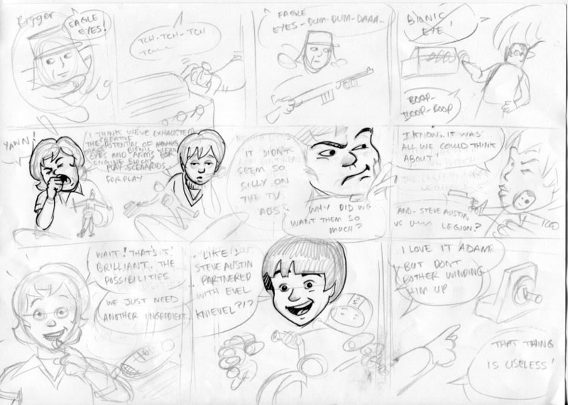 800x571 Bw My Comic Production Process John White's Creative Blog