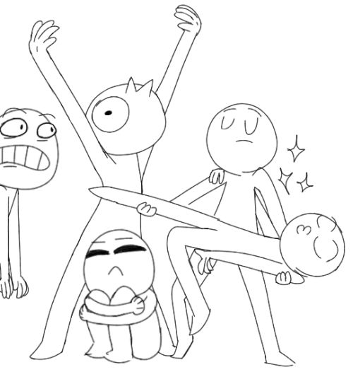 500x526 The 209 Best Draw The Squad Images On Drawing Ideas