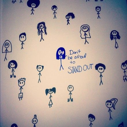 440x440 Tumblr Pictures And Quotes Stick People Quote On Don'T Be Afraid