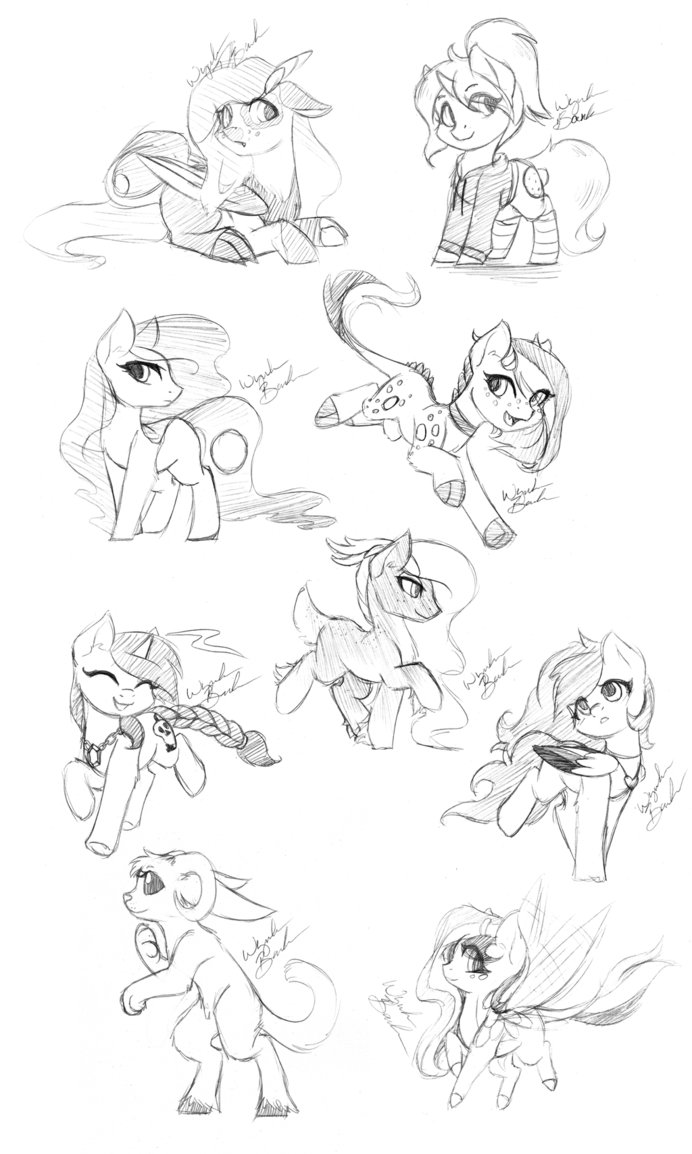 692x1154 Random Chibi Requests 3 By Fuyusfox