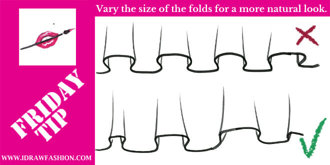 660x330 How To Draw Ruffles And Folds I Draw Fashion