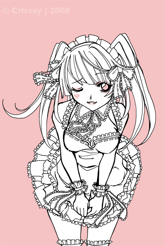 538x800 Laces And Rufflesdrawing Prac By Crissey