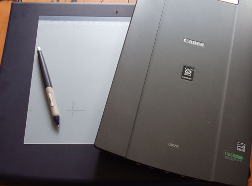 500x370 The Cartooning Process} 4. Digitising The Hand Drawn Cartoons