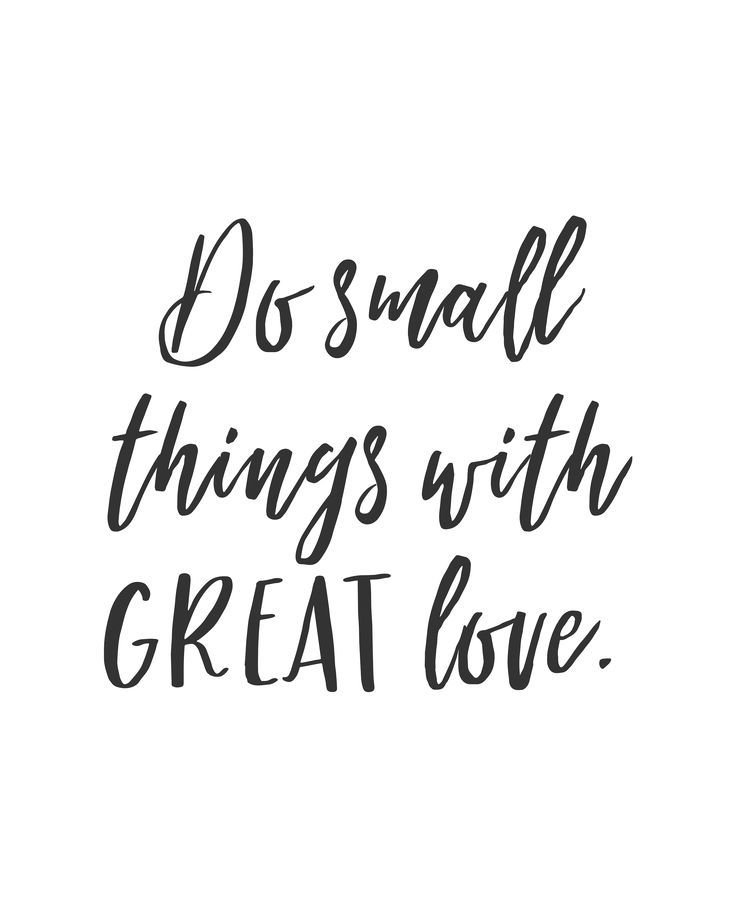 736x920 Do Small Things With Great Love. Affiliate