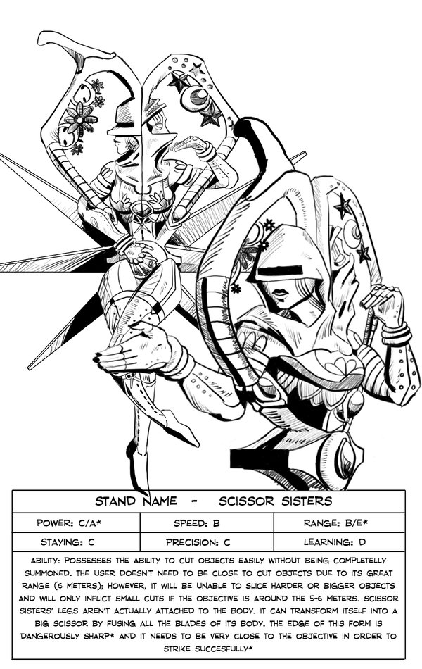 600x950 Fan Stand Scissor Sisters By Avielsusej