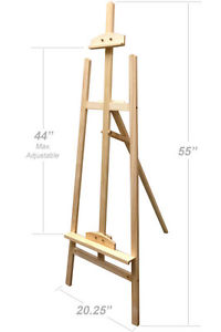 200x300 Simple Wood Wooden Easel Art Stand Drawing Sketching Painting