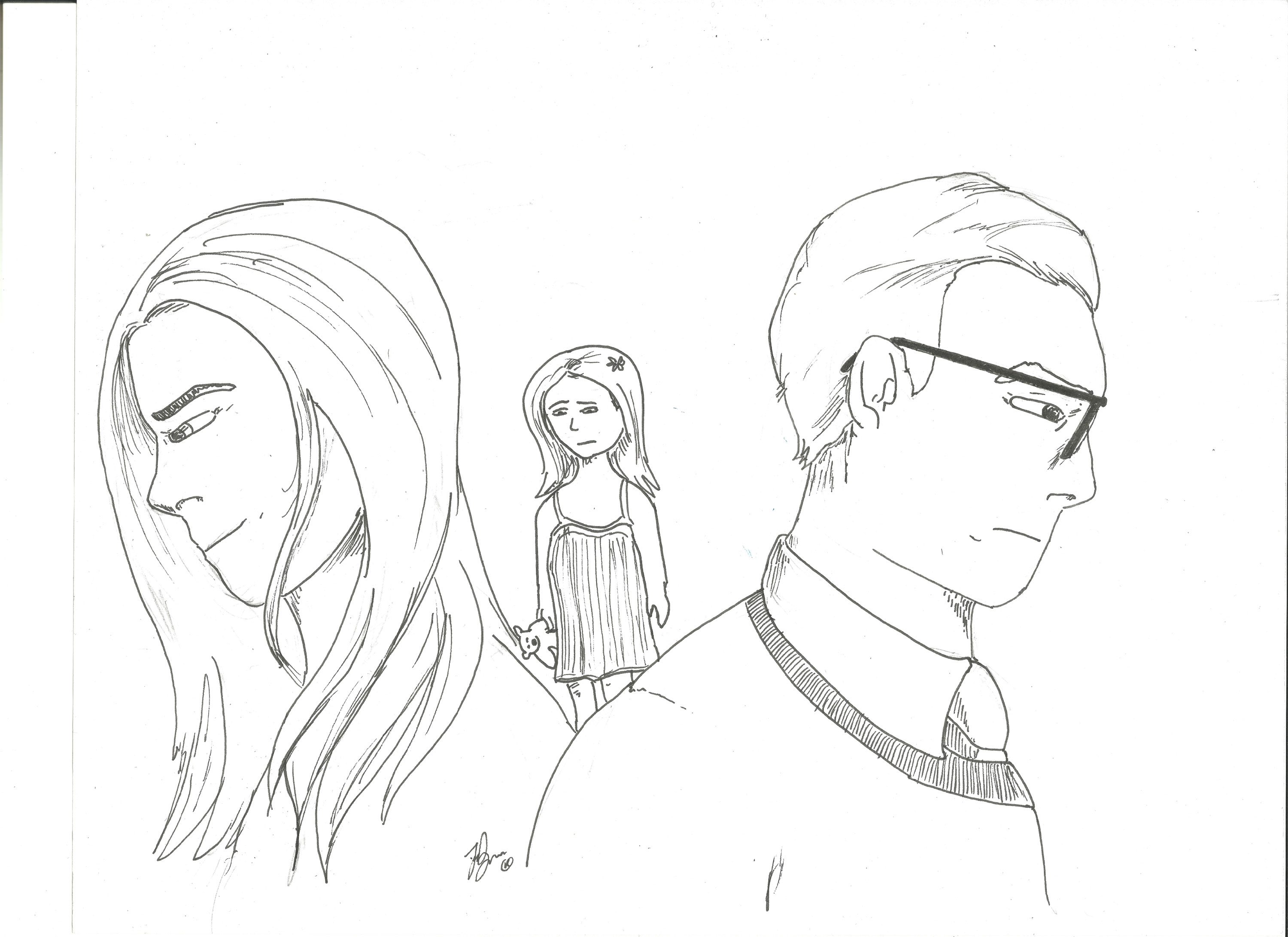 3000x2182 Divorce And School