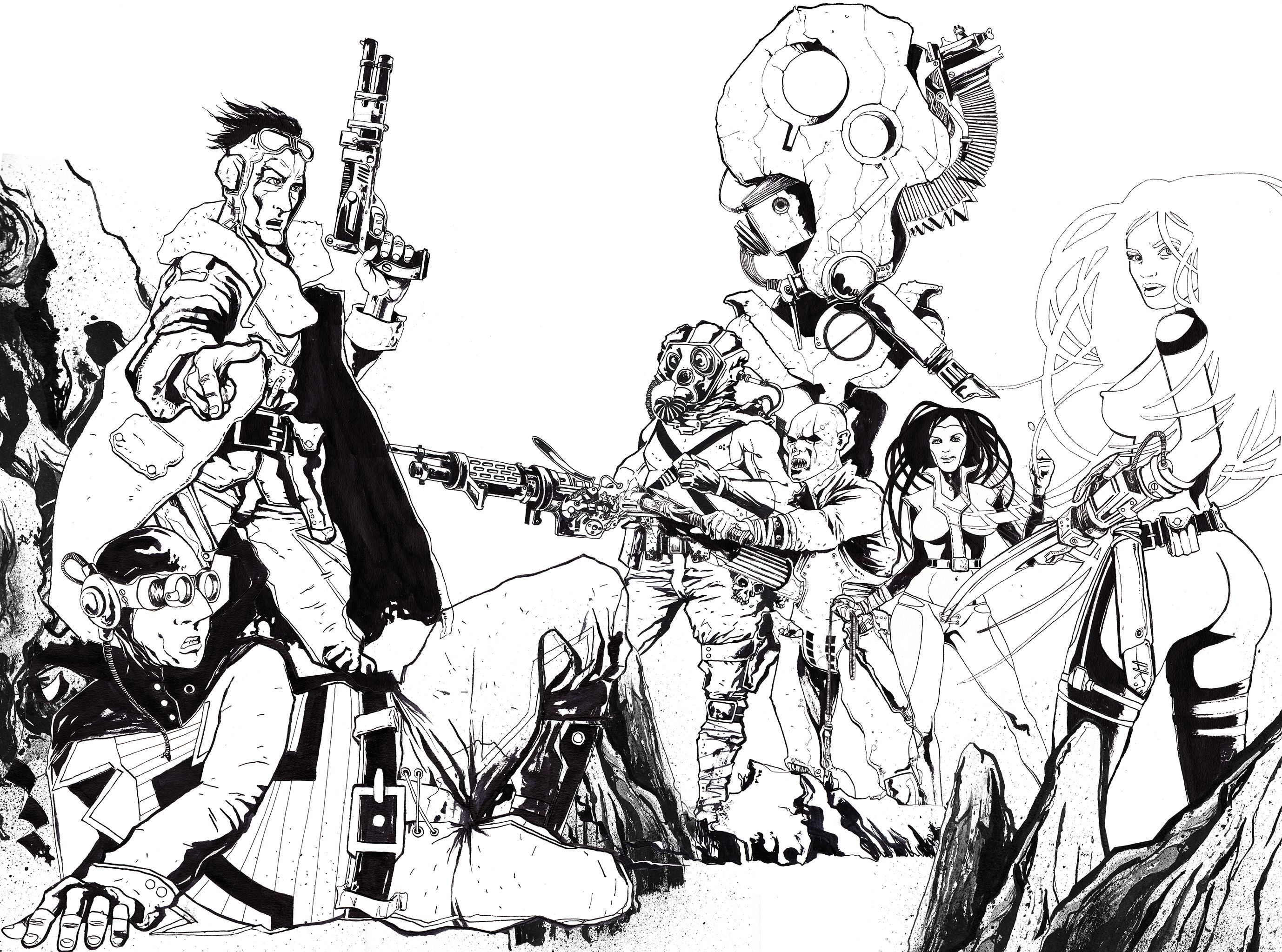 2756x2047 The Drawing Process Has Several Parts. Initially Looking To Tell