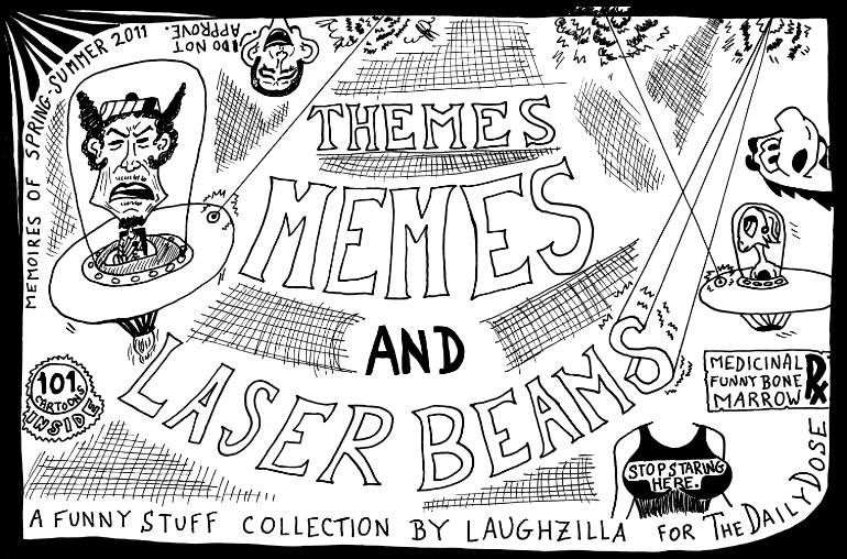 770x508 Saatchi Art Themes Memes And Laser Beams Drawing By Yasha Harari