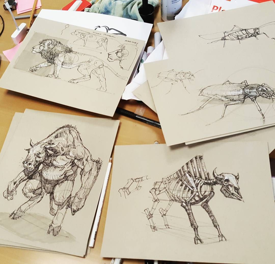 1080x1037 Some Of The Drawing Demos From Todays Lecture And Workshop
