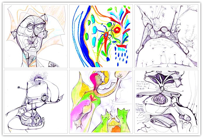 693x471 Spontaneous Drawing