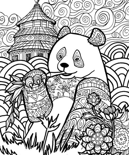 500x600 Art Therapy Coloring Pages Free Coloring Media Contemporary Art
