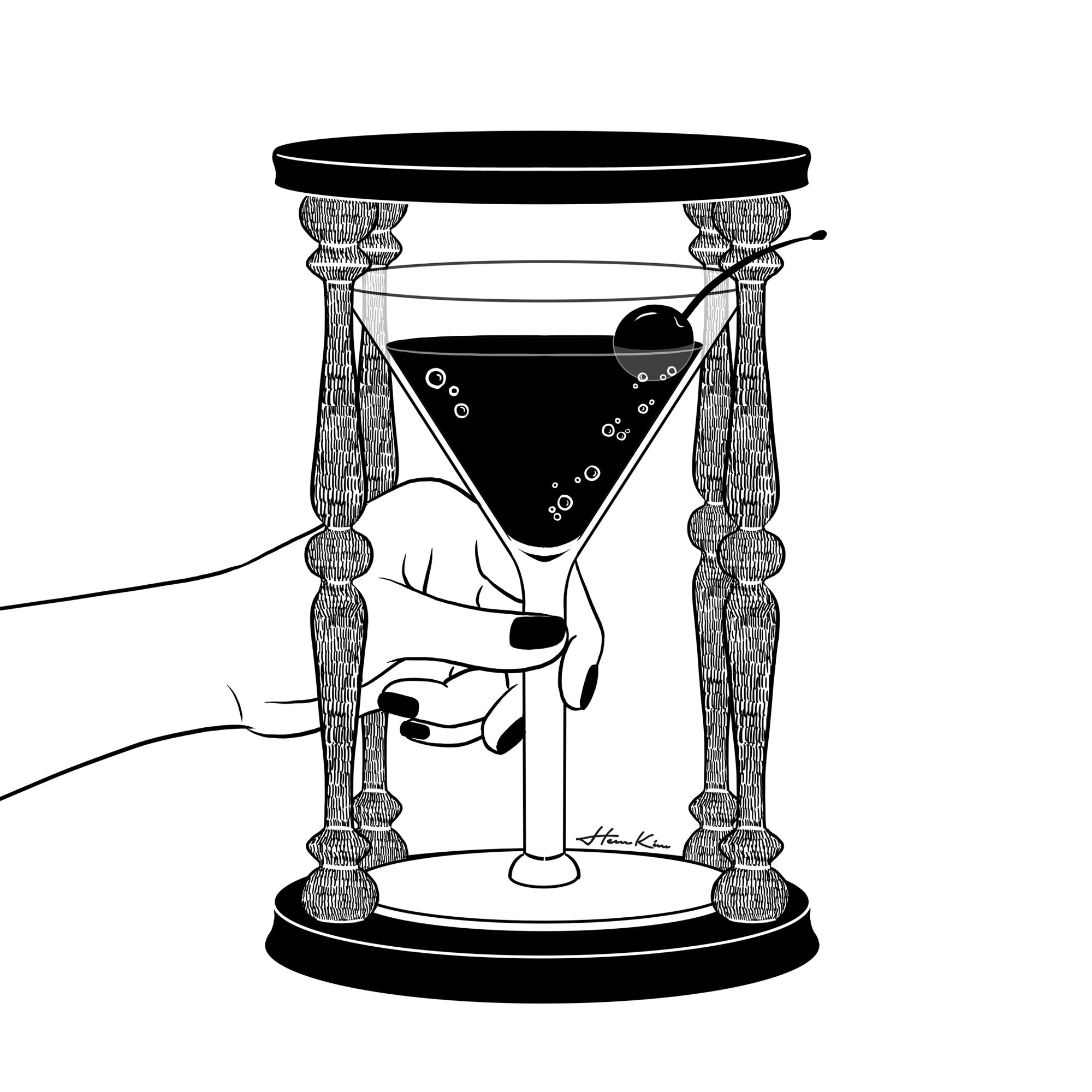 2000x2000 Forever Begins Tonight Art Print By Henn Kim Illustration