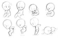 236x154 Chibi Pet Poses By On @