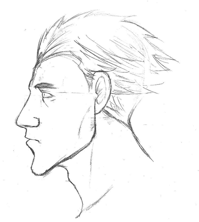 847x943 Side View Face Training By Rpglord