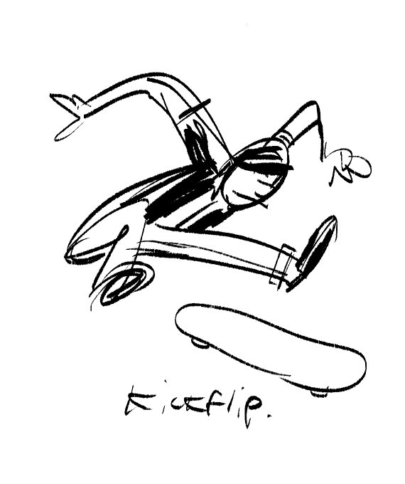 570x680 Mabel On Twitter Tried Drawing Skate Tricks