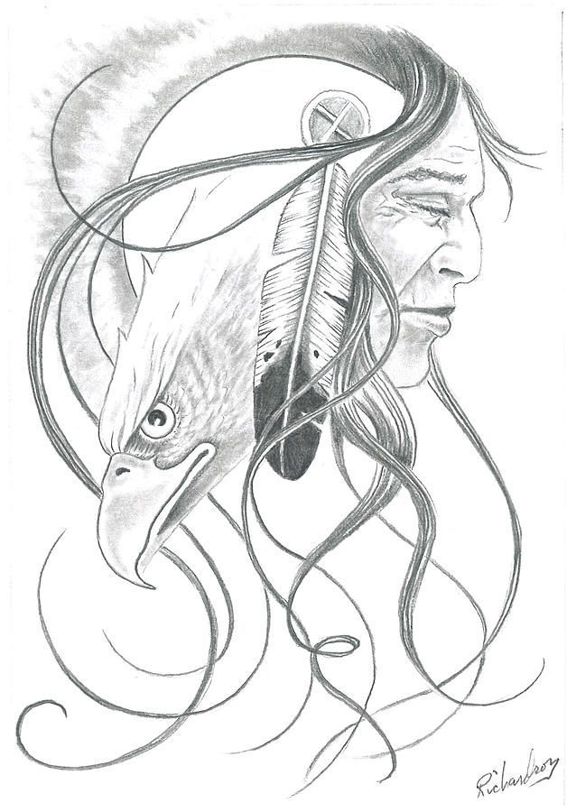 628x900 Native American Dream Catcher Drawings Native American Pencil