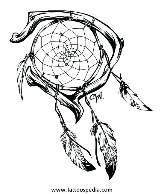 548x650 Dream Catchers Tattoo Page 2 Design Dreamcatcher Patterns