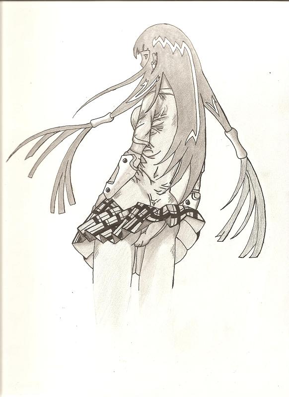 582x800 Wind Blown Skirt By Gaara667