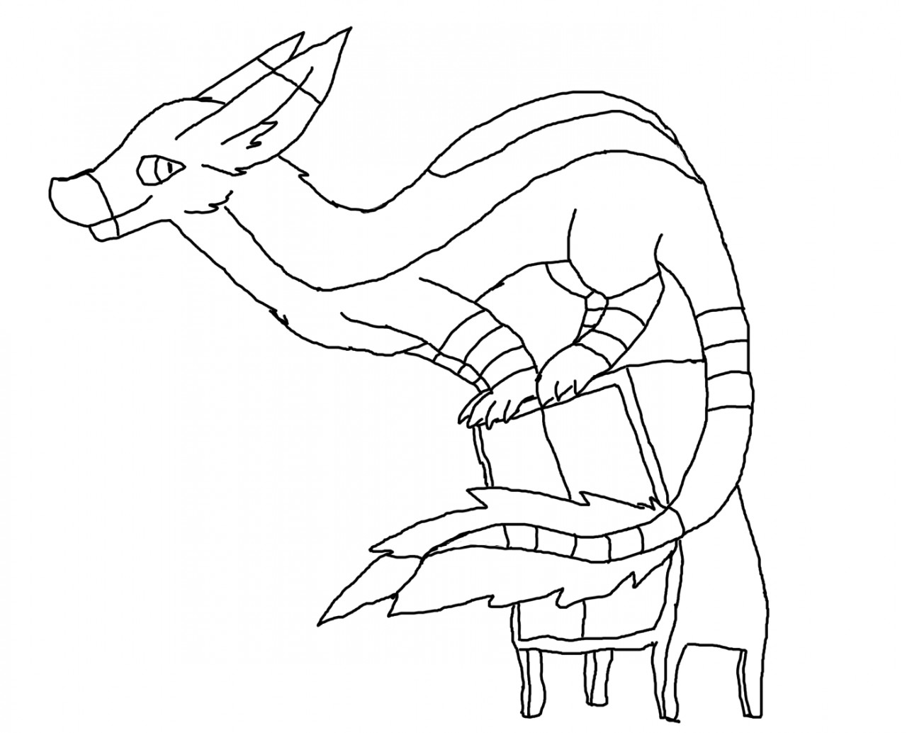 1280x1034 Artermis On A Dresser (Sketch Request) By Izzaro