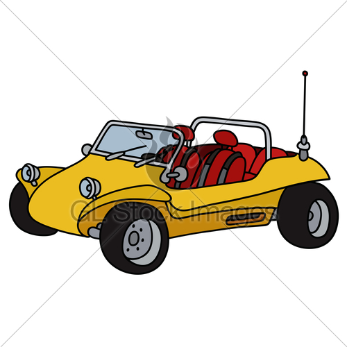 500x500 Yellow Dune Buggy Gl Stock Images