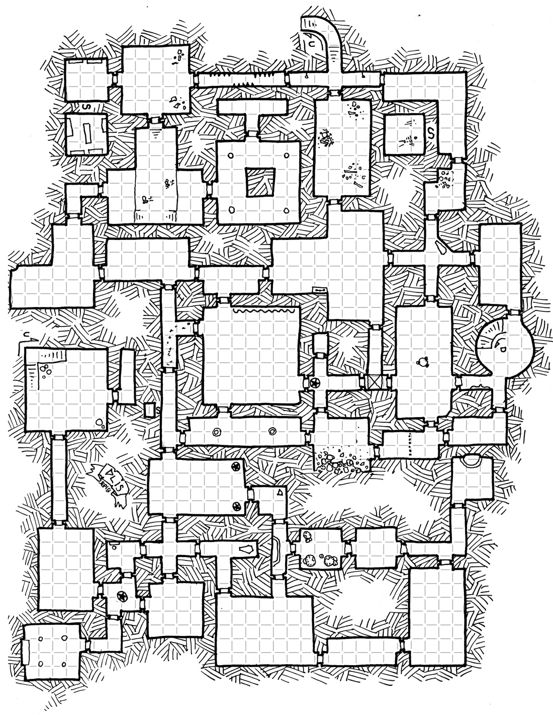 1100x1421 Beautiful Old School Rpg Maps