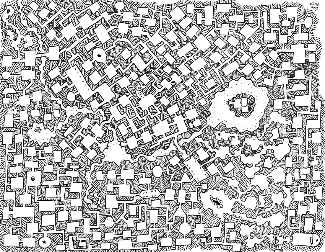 1100x854 Bernie The Flumph Mini Mega Dungeon [Mini Map Monday]