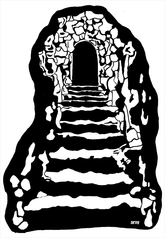 554x800 Dungeon Stairs By Robertsongames