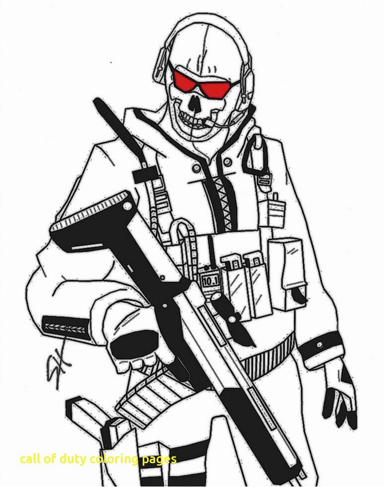 775x982 Call Of Duty Coloring Pages Inspirational Call Drawing