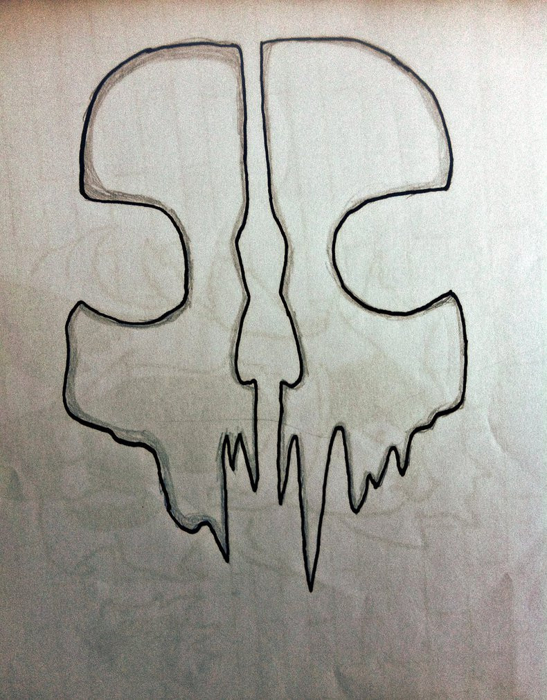 790x1011 Call Of Duty Ghost Drawing 51 Endearing Enchanting Drawings