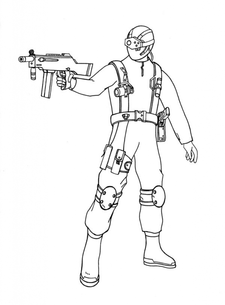 754x1024 Call Of Duty Black Ops 2 Coloring Pages  1990236