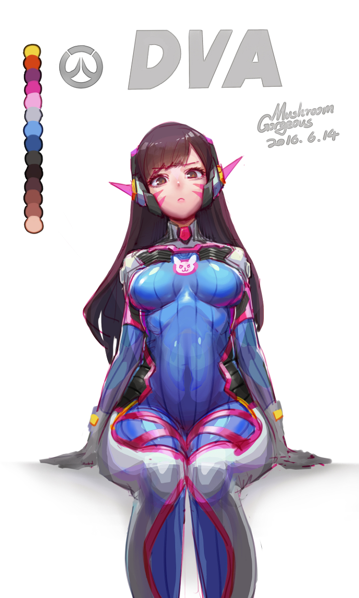 720x1200 D.va By G.m Overwatch Know Your Meme