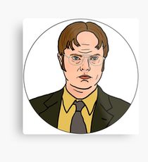 210x230 Dwight Schrute Drawing Metal Prints Redbubble