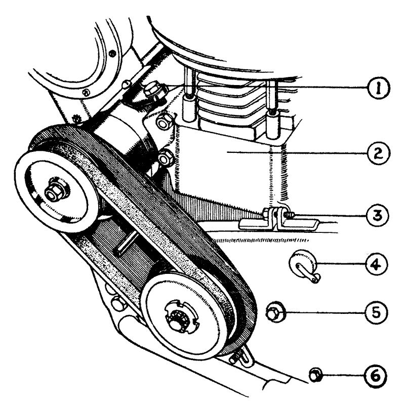 800x798 Removal Of Dynamo And Belt Cover