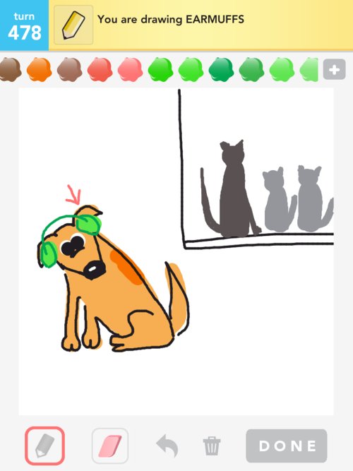 500x667 Earmuffs Drawings