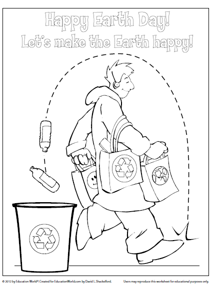 426x577 Coloring Sheet Template Happy Earth Day Education World