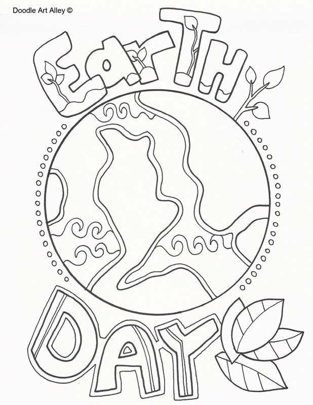 618x800 Earth Day Coloring Pages
