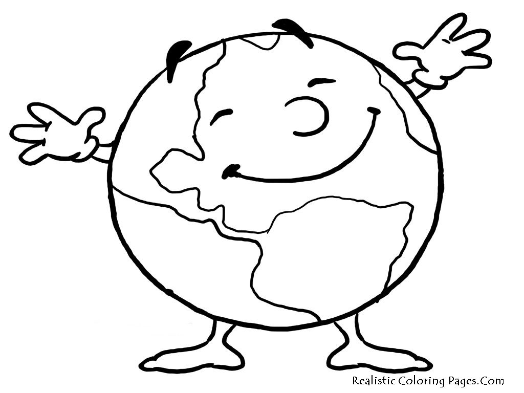 1024x768 Popular Save The Earth Coloring Pages Free Day Page Pdf Planet